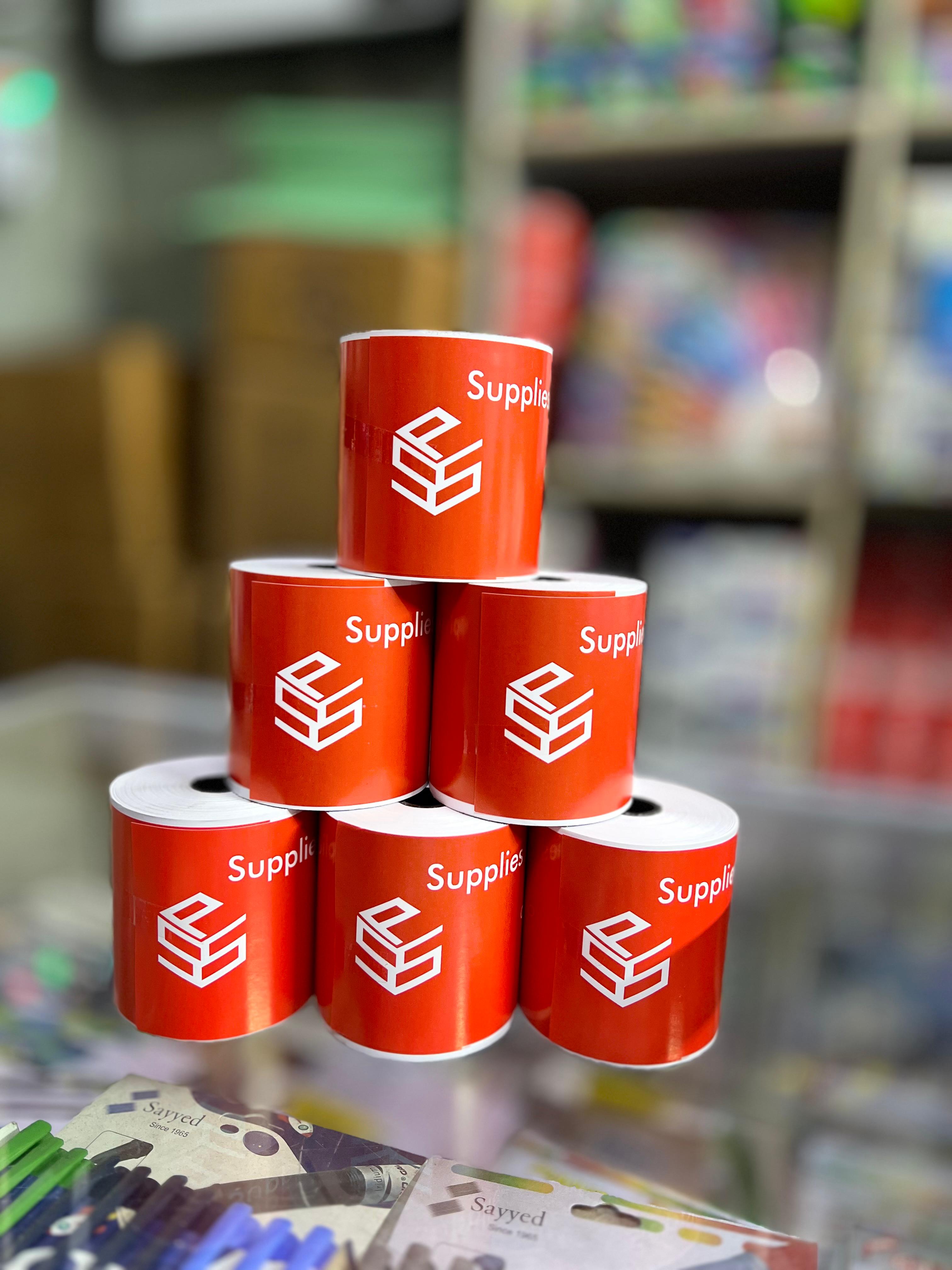 THERMAL ROLL 3" 79mm 80mtr 48Gms